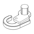 Door Stopper - 140010465056 Door Stop Bearing Right [Electrolux Aeg]